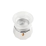 watchget Moka Pot Dosing Funnel, 54mm Stovetop Espresso Coffee Maker Distribution Tool Italian Coffe