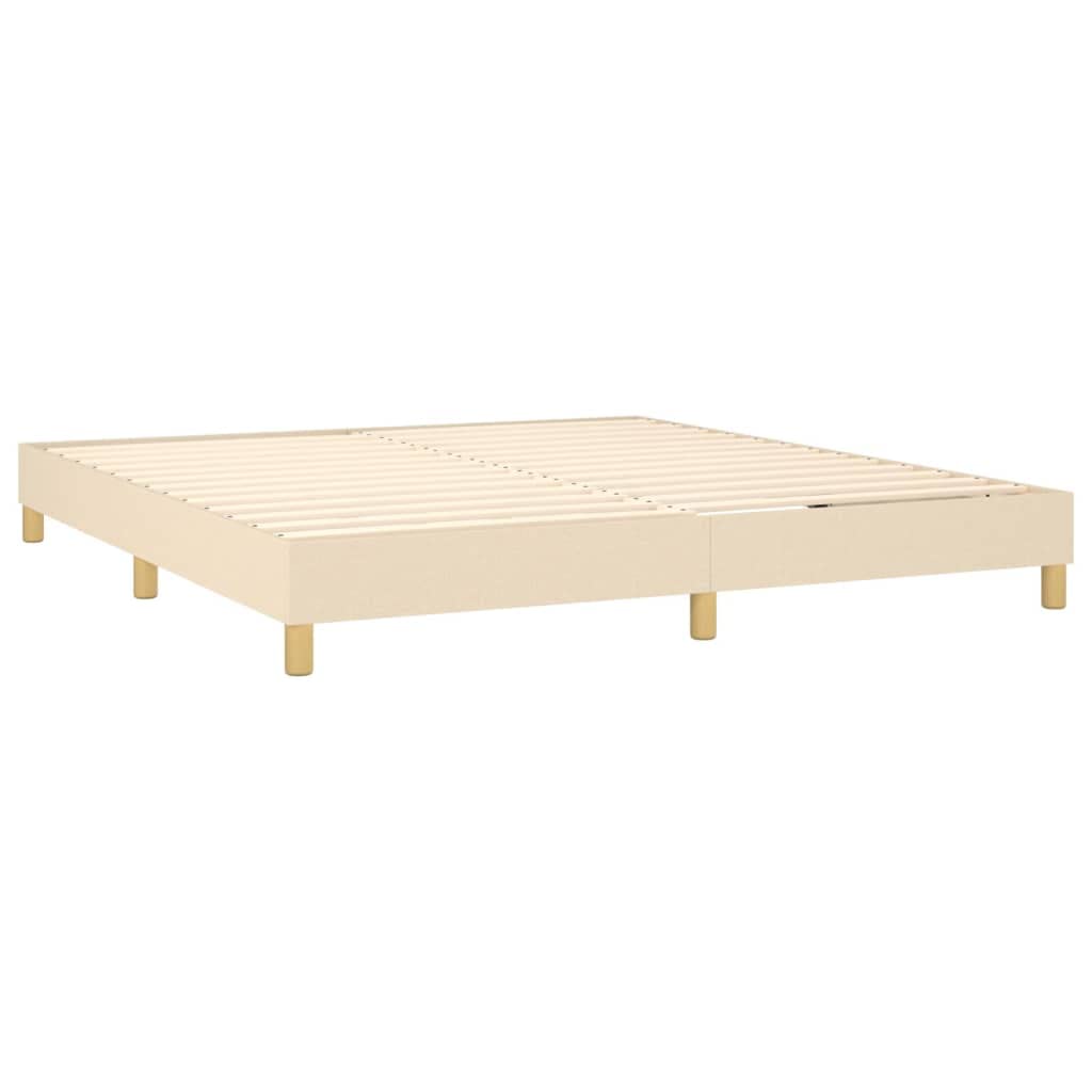 Cama con somier con colchón de 180 x 200 cm y colchón de muelles ensacados en acabado de dureza media para un sueño reparador