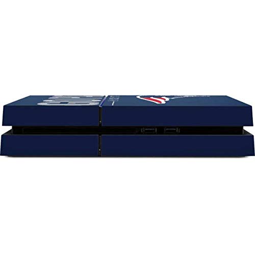 Skinit Decal Gaming Skin Compatible with PS4 Controller - Officially Licensed NFL Chicago Bears White Striped Design