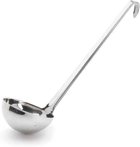 De Buyer louche inox monobloc 35 cm