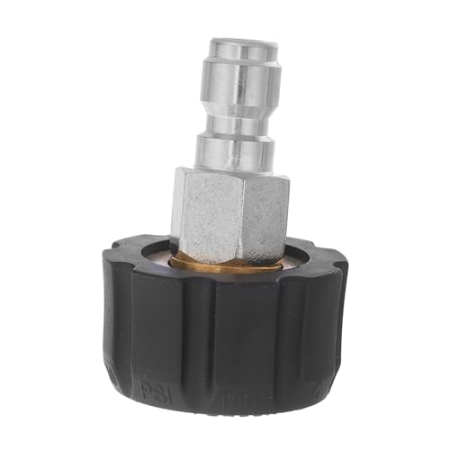Adaptador Hidrolavadora 1/4 a M22 Conexión Rápida UKCOCO 2