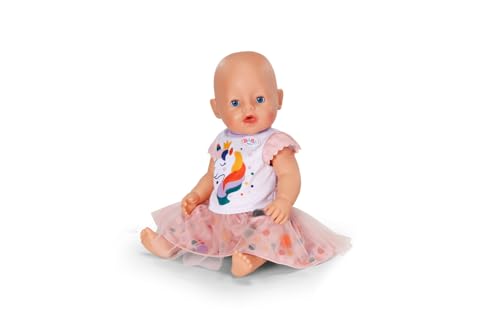 BABY born 871720 Sukienka z jednorożcem z tutu 43 cm
