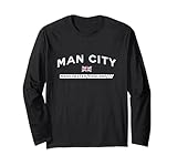 Man City, Manchester, England UK Long Sleeve T-Shirt