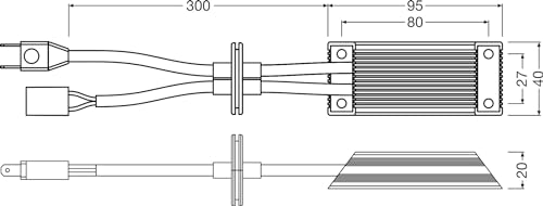 OSRAM LEDSCT10-2HB Smart CANBUS para instalar luces H7 LED en camiones 3