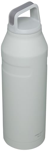 Image of Stanley IceFlow Cap and Carry Water Bottle | Wide Mouth Twist Lid | Lightweight & Leakproof for Travel & Sports | Insulated Stainless Steel | BPA-Free