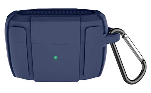 Tamon Silicone Case for Jabra Elite 85t, Soft and Flexible, Scratch/Shock Resistant Silicone Cover for Jabra Elite 85t Headphones (NavyÂ Blue)