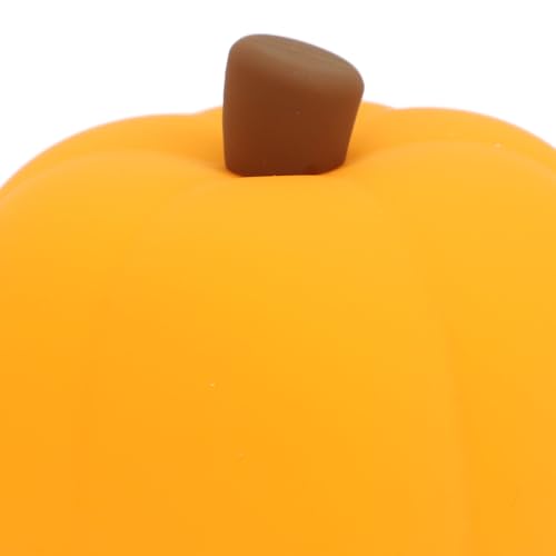 Lámpara de noche de silicona con diseño calabaza naranja miniatura 6