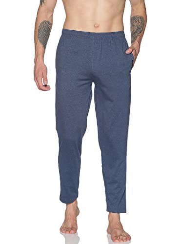 Image of Dollar Cotton Rich Fabric Solid Men's Track Pant | Contrast net Folding | One Side Zipper Pocket with Label Branding | Self Waistband with Drawcord | Wide Array of Attractive Colours