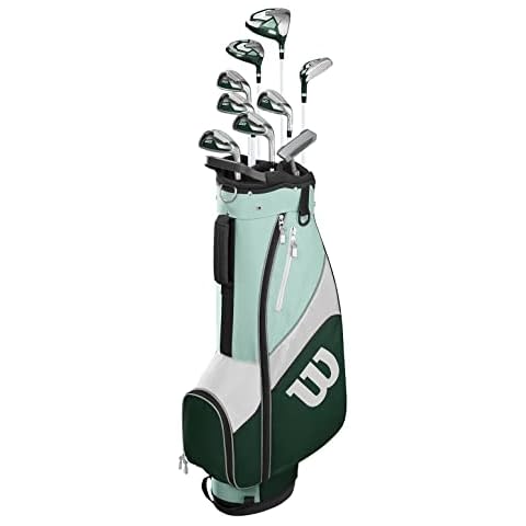 Set completo de palos de golf Wilson Pro Staff SGI para mujer con bolsa de carro Cover