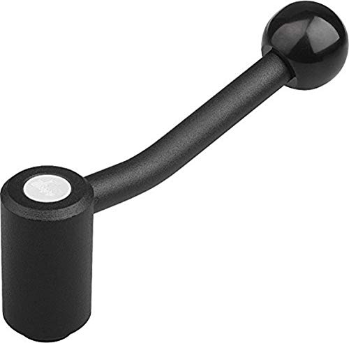 Kipp 06370-1A41 Steel/Plastic Knob Adjustable Tension Lever with 3/8-16