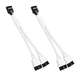 Compatible avec la majorité des cartes mères et appareils USB internes, ce splitter USB carte mère convient aux systèmes de watercooling, bandes LED, hubs RGB, écrans internes et autres composants de boîtier PC.