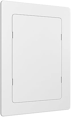 Jones Stephens 6" x 9" Snap-Ease White Plastic Access Panel