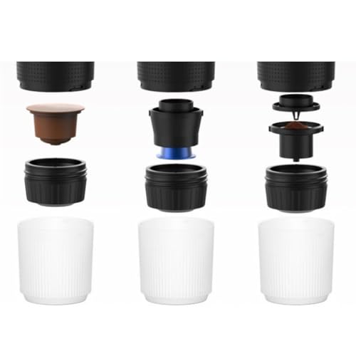 Bewinner 3-in-1 Portable Electric Espresso Machine - 20Bar Extraction for Capsules and Ground Coffee, Fast Heating with USB & Car Charger - Image 9