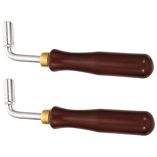 FUNOMOCYA Tuning Supply for Dulcimer Strings 2pcs Spanner Tool Professional Tuning Kit for Musicians