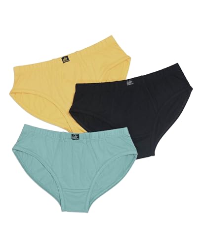 Image of Jockey 3035 Boys Super Combed Cotton Solid Brief with Ultrasoft Waistband (Pack of 3, Colors & Prints May Vary)