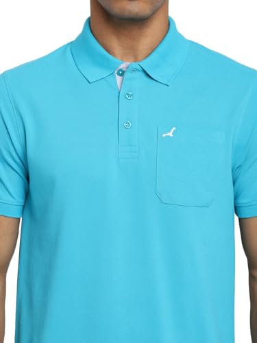 Image of AMERICAN CREW Polo Collar T-Shirt for Men with Pocket
