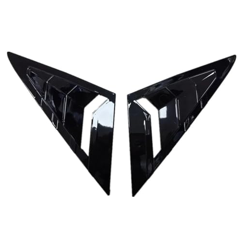 Garniture de volet de vitre pour Golf 7 MK7.5, cache-perceuse et spoiler noir brillant