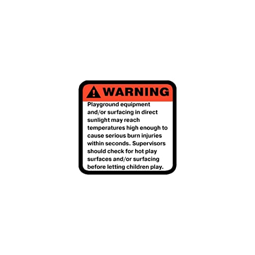 Jensen Swing Products Label SP H 2.5 x 2.5 in. Spanish Hot Surface Warning Label