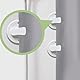XOKL 8er-Pack Duschvorhangclips Duschvorhanghalter Duschvorhangclips mit Wasserschutz Langlebige und stilvolle Duschvorhanghaken Vorhangzubehör für Duschkabinen und Badewannen
