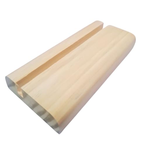 10 Suportes Madeira Pinus p/Azulejo Decorativo 15,5cm