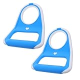 Generisch 2 Stück Wasserflaschen Tragegriff Ergonomischer Wasserbehälter Hebel Anheben von Wasserkanistern für Zuhause und Büro Weiße Ausführung