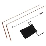 Kit de bajada todo en uno: este juego incluye 2 varillas telescópicas de cobre junto con un péndulo, lo que te da todas las herramientas necesarias para una exploración eficaz y toma de decisiones.