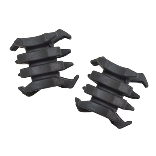 Abaodam Add-on Bow Stabilizer Limb Damper Rubber Shock Absorbing Glue Black 1 Pair Reduce Vibration