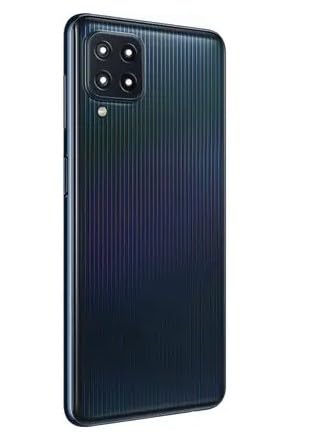 Compatible with Samsung M32 Full Panel Full Body, Back Panel with Side Frame, Cmera Glass, Volume Button- Black-image-36