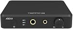 Topping A50 III NFCA Amplificateur d'écoute, RCA/TRS Entrée HiFi Amplificateur d'écouteur, 4.4mm/6.35mm 3 Paramètres de gain, 3500mW*2 amplificateur d'écouteur, Home Audio HPA avec 12V Déclencheur (Noir)