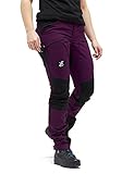 RevolutionRace Damen Nordwand Pro Pants, Hose zum Wandern und für viele Outdoor-Aktivitäten, Purple Rain, 38