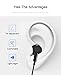 Hi-Res Extra Bass Earbuds Noise Isolating in-Ear Headphones Wired Earbuds with Microphone for iPhone, iPod, iPad, MP3, Huawei, Samsung, Lightweight Earphones with Volume Control 3.5mm Jack Headphones