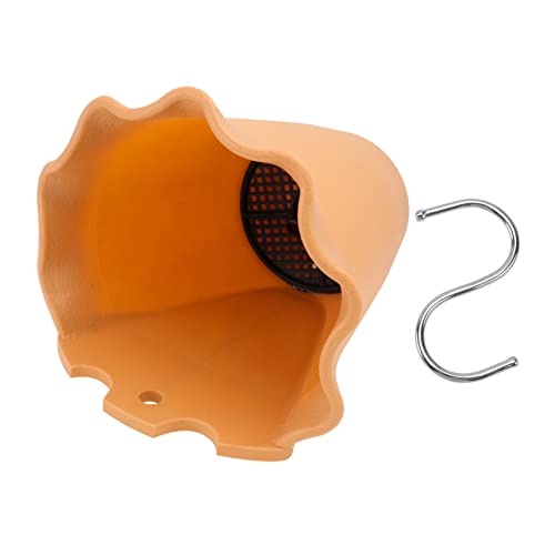 BESTonZON 1 Pezzo Fioriera per Balcone Appeso Moderno per Decorazione e Arancione per Piante Sospese e Artificiali