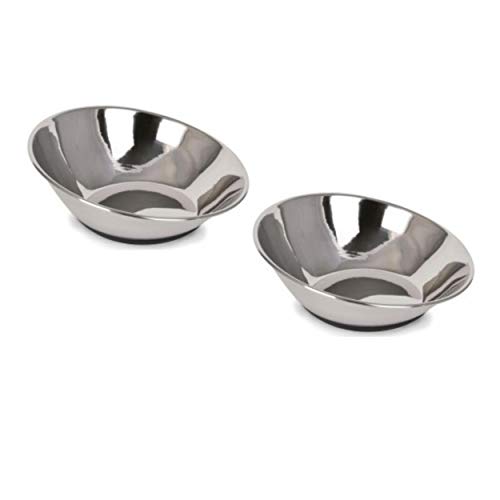 Best Dog Bowls for French Bulldogs - 5 Specialized Models 2 Ourpets Company 2400012856 Tilt-A-Bowl Stainless...