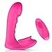 Wearable Clitoral G Spot Butterfly Vibrator, Vibrating Realistic Dildo, Wireless Remote Control Clitoris Stimulator with 7 Powerful Vibrations, Rechargeable Waterproof Sex Toy for Women