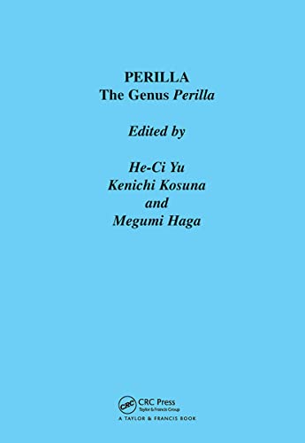Perilla (Medicinal and Aromatic Plants - Industrial Profiles)