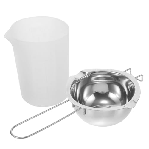 ERINGOGO DIY Candle Making Kit 1 Set Wax Melting Pot Measuring Cup for Soaps Chocolates