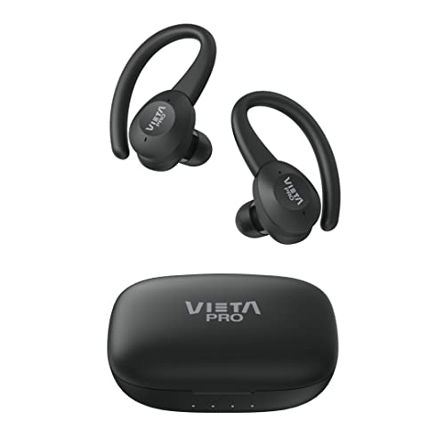 Vieta Pro #Sweat Sports In-Ear Kopfhörer Schwarz Bluetooth 5.0. IXP7 Touch-Panel