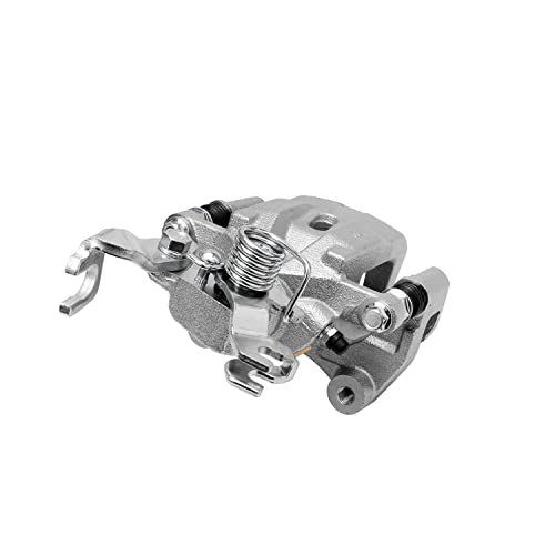 Image of Detroit Axle - Rear Brake Kit for Ford Fusion Lincoln MKZ Zephyr Mazda 6 Mercury Milan Disc Brake Calipers w /Brackets Ceramic Brakes Pads w /Hardware Replacement