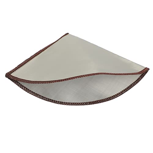 Uonlytech 3pcs Coffee Dripper Reusable Stainless Mesh Filter Convenient Cone-shaped Coffee Filter for Servings Easy to Clean for Home Brewing