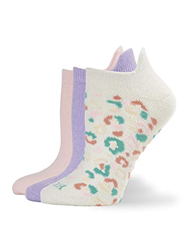 Image of HUE Women's Cozy Sock With Grippers 3 Pair Pack