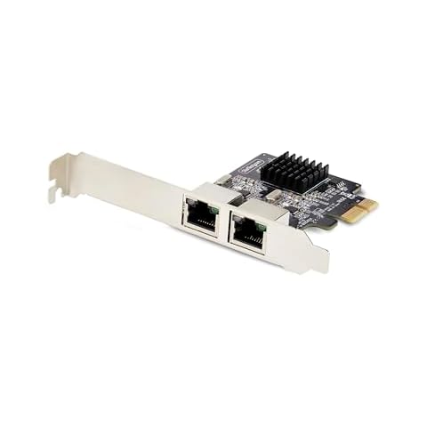 StarTech.com Carte Réseau PCIe 2 Ports Cover