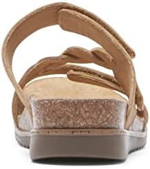 Cobb Hill Women's May W Slide Sandal, Honey Leather, 9 Wide | Image 3