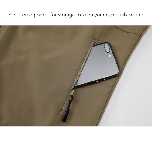 Chaleco de golf para hombre WILLIT chaqueta de forro polar ligero softshell deportivo montaña 5