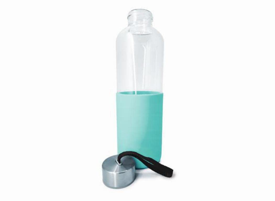 Nerthus Turquioise Fih 402 600 Ml Glass Bottle Turquise. Bpa Free,