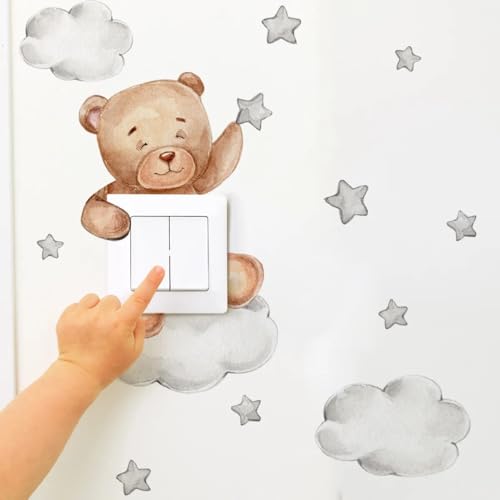 Vinilo Decorativo DOUKI Animales Acuarela para Pared miniatura 4