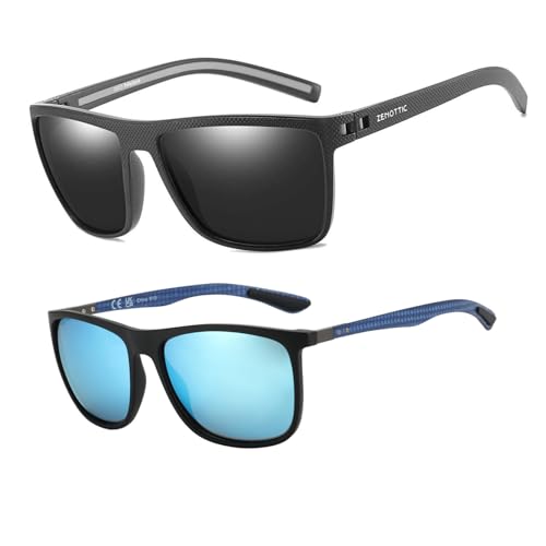 ZENOTTIC Polarized Sunglasses for Men Women 100% UV400 Protection