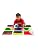 Art3d Liquid Sensory Floor Decorative Tiles, 11.8"x11.8" Square, Colorful, 4 Tiles