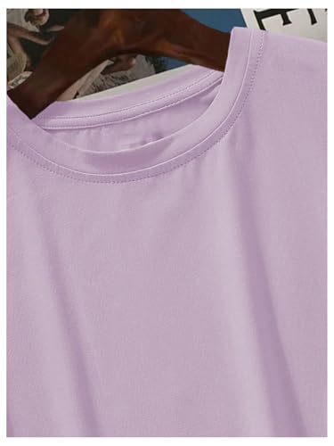 SweatyRocks Girl's Letter Graphic Summer Tops Short Sleeve Crew Neck Tee Top Faith T Shirts3