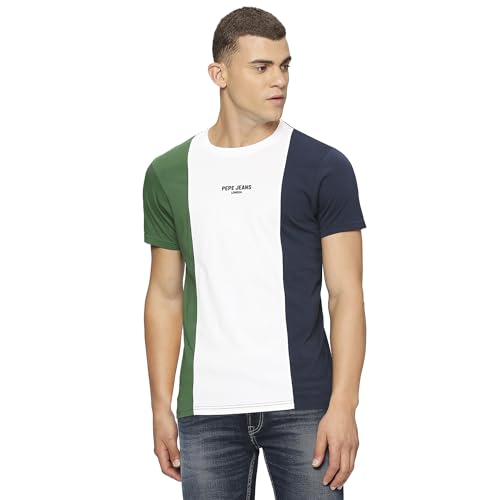 Image of Pepe Jeans Men's Cotton Slim Fit T-Shirt