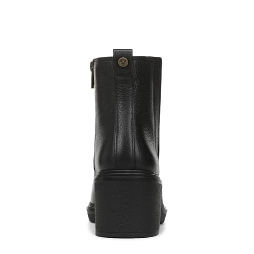 Vionic Women's Savannah Fashion Boot Black Tumbled Leather — view 5